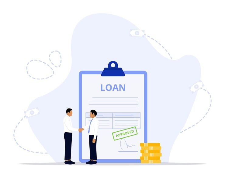 loan agreement concept illustration_86047 473